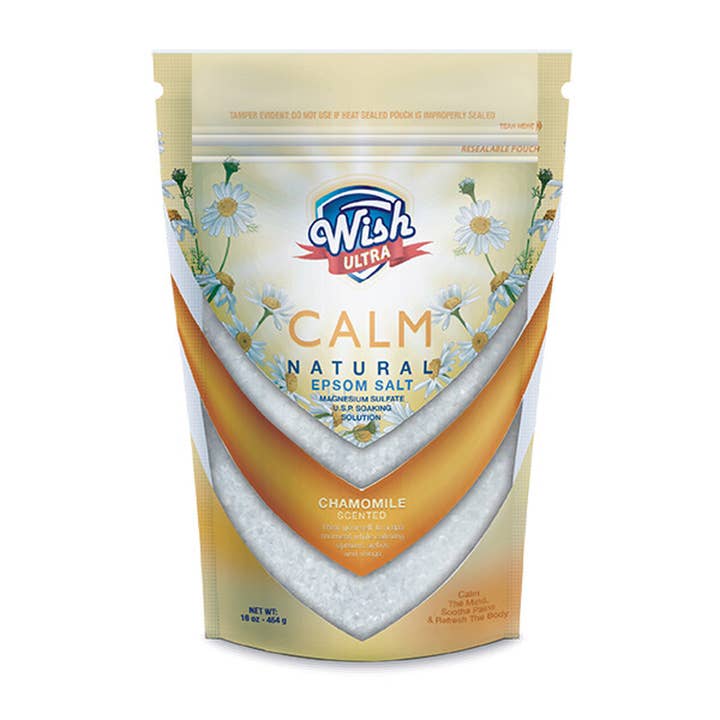 Desejo Sais de Epsom 16oz Saco Camomila Calmante por atacado de Deluxe Import Trading