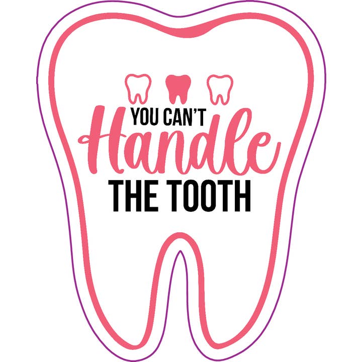 Autocolante Dentário "Não Aguentas a Verdade" por atacado de Denali & Co.