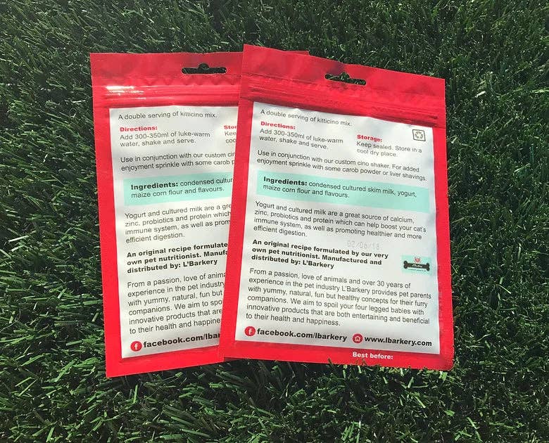 Daniel’s Pet Emporium - Wholesale Voer - Kat - Kitticino Single Shot L'barkery | Daniels Pet Emproium1