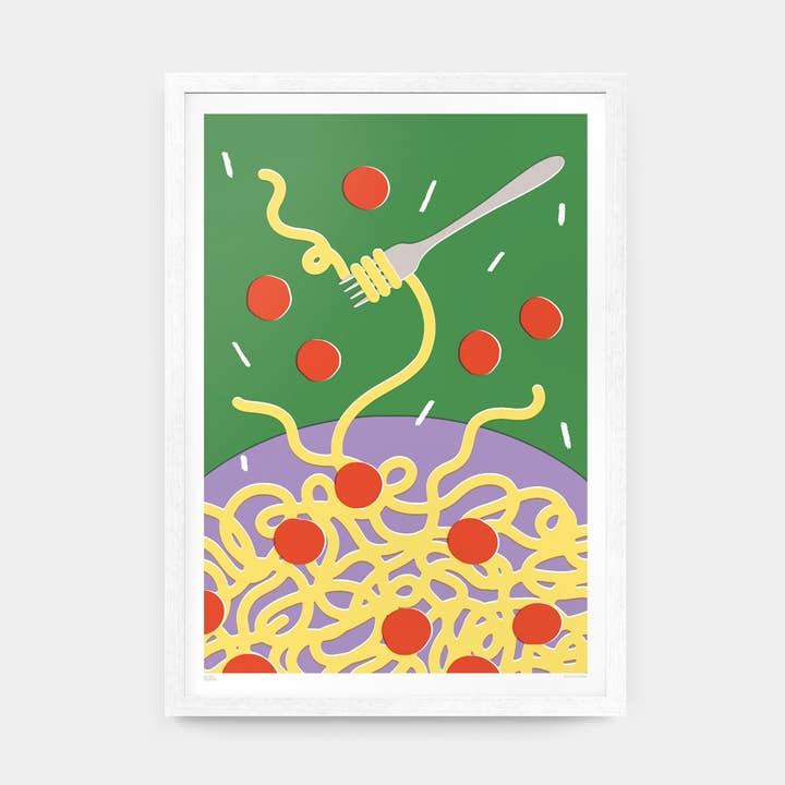 Dinner Art Print for wholesale by Evermade