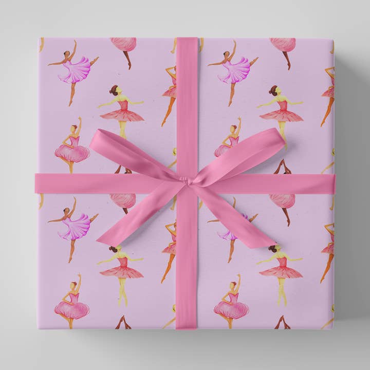 Deck & Adorn - Wholesale Wrapping Paper Roll - Don't You Wanna Dance? Wrapping Paper | 3 Sheets, 20" x 29"0