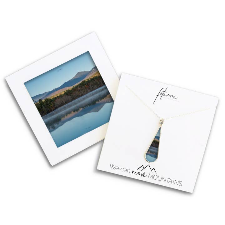 Colar Reflexão de Montanha por atacado de Foterra Jewelry