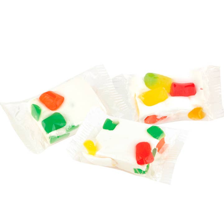 Grandpa Joe's Candy Shop - Wholesale Gummy - Jube Nougat, Wrapped Bulk, 5lb Bag