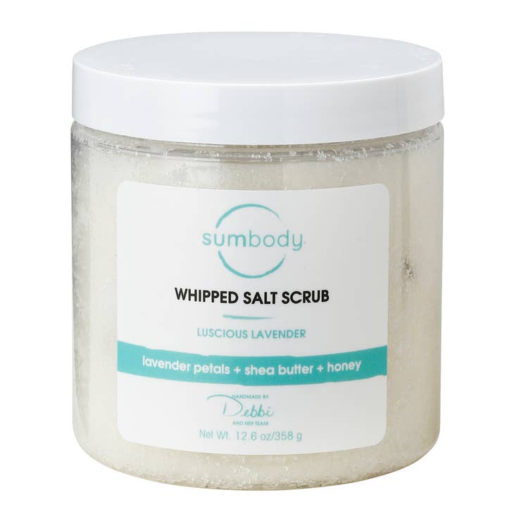 Luscious Lavender Whipped Salt Scrub for wholesale by Sumbody