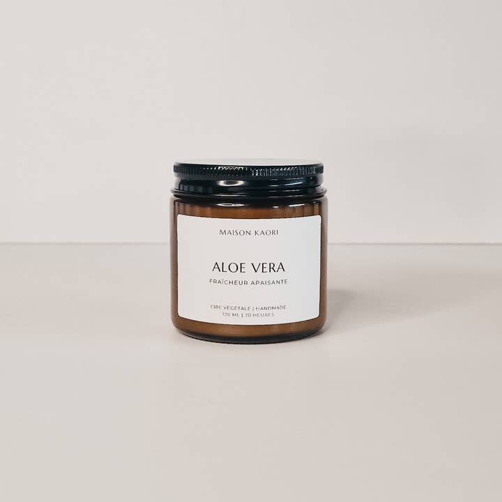 Maison Kaori - Venta al por mayor Velas en tarros - Vela aromática de aloe vera
