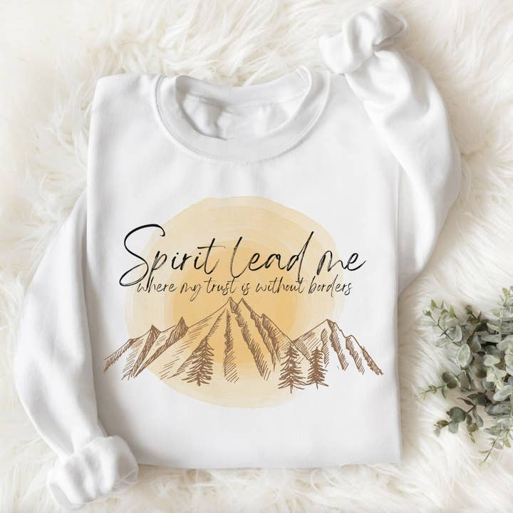 Sweat Lead Me Spirit pour la vente par Great Tees