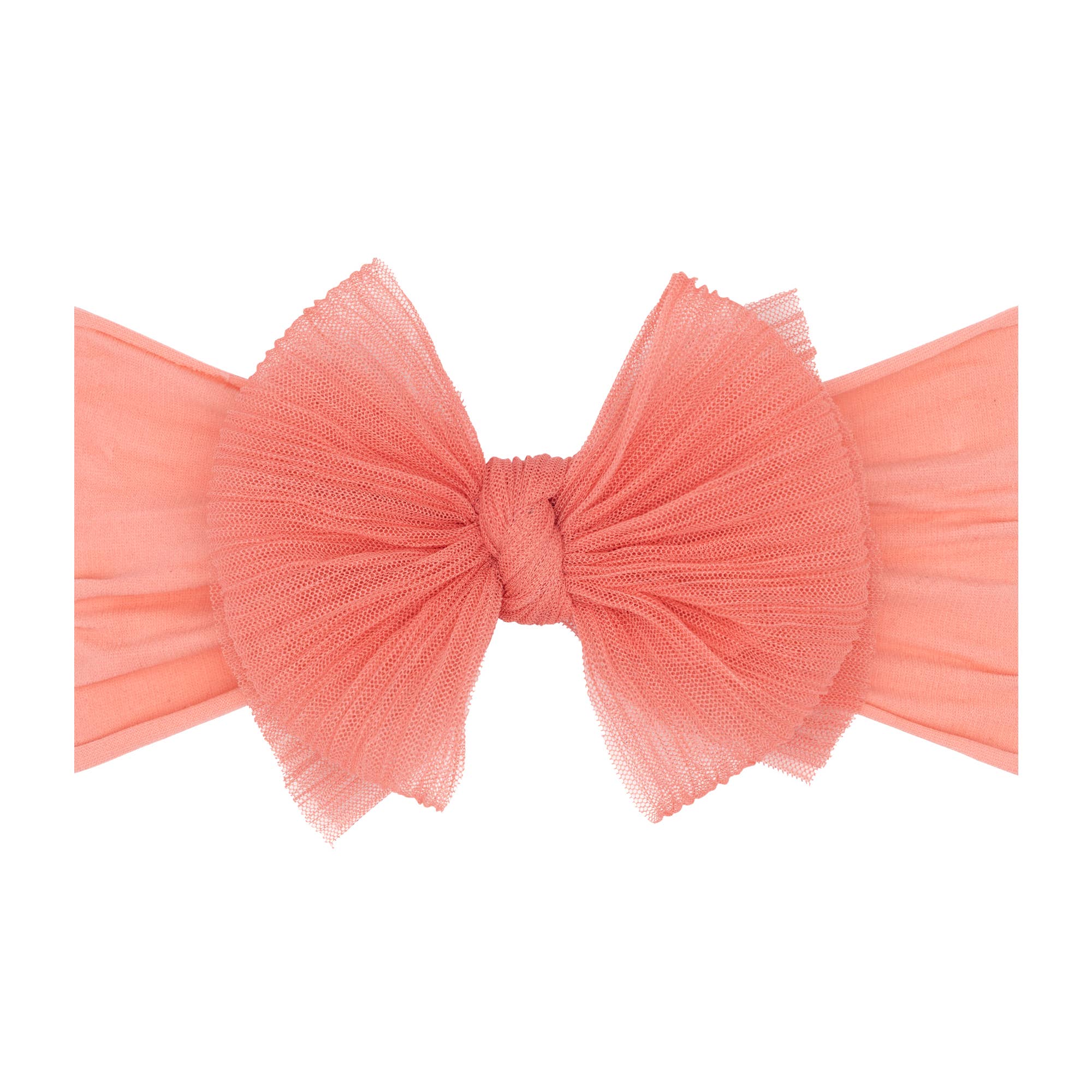 Baby Bling Bows - Wholesale Hair Bow - Baby - Baby Bling® Tulle FAB® soft nylon headband with tulle bow9