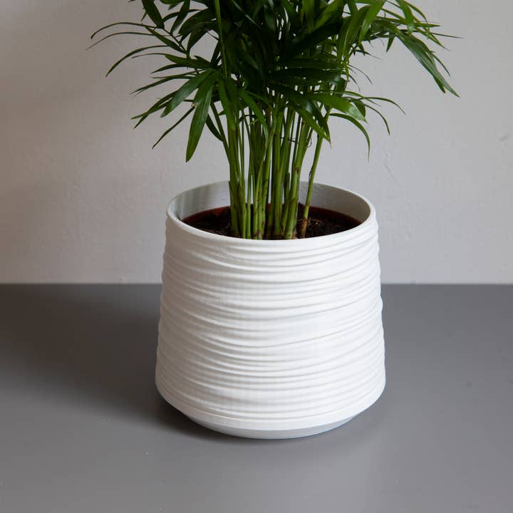 Studio No.16 – wholesale Plant pot – Ripple - 3D Printed Plant Pot