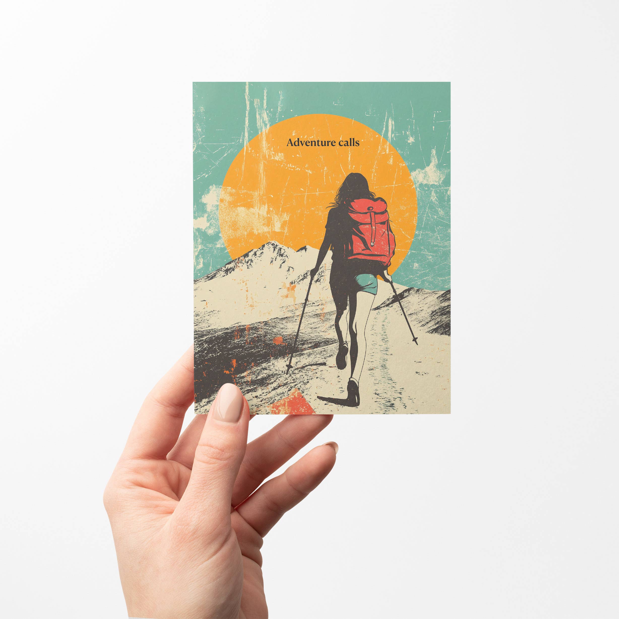 Paper Slam - Wholesale Everyday Greeting Card - Adventure calls - A2 greeting card2