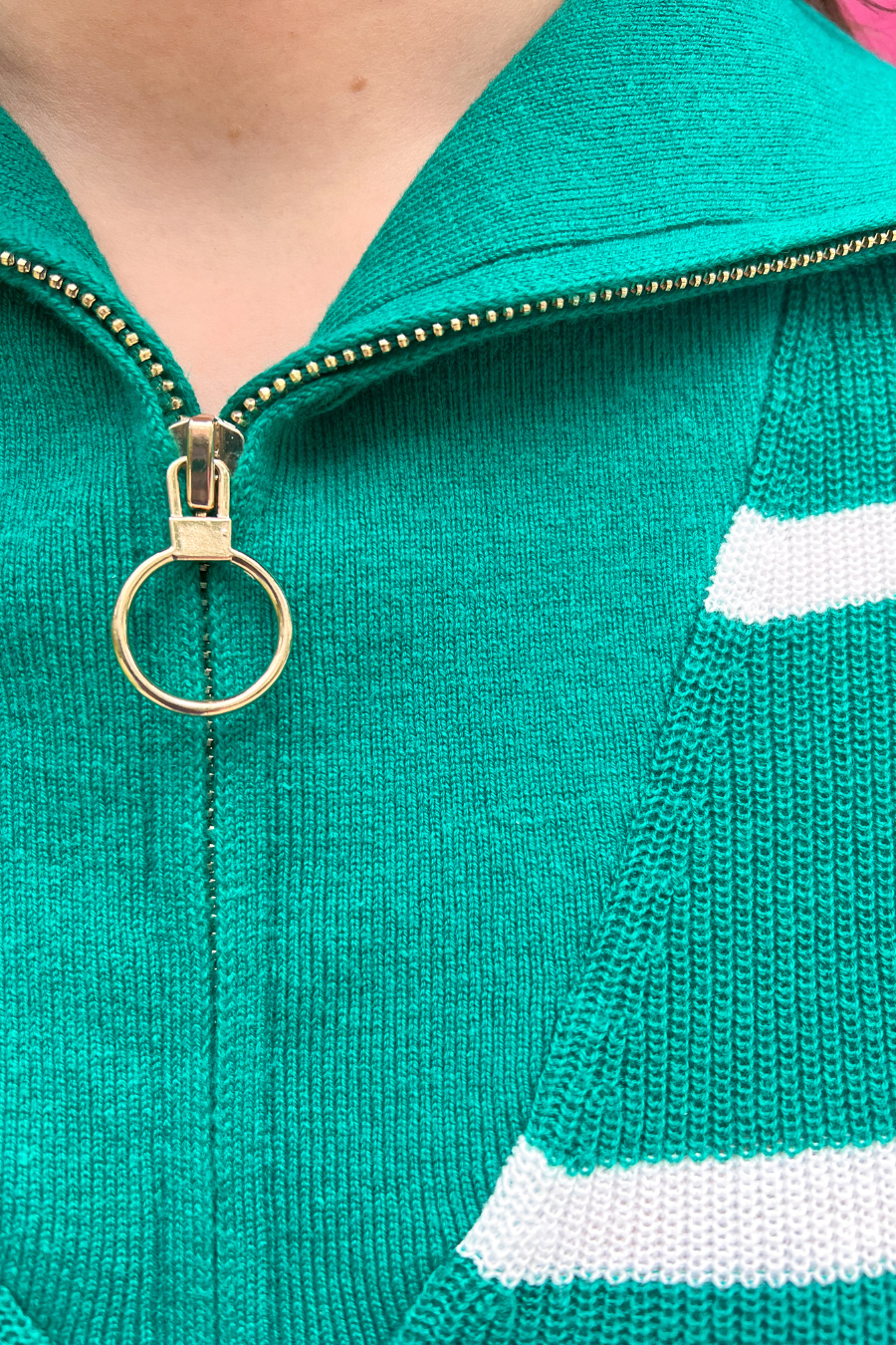 Jess Lea - Wholesale Sweater Vest - Women's - Serving Looks Quarter Zip Sweater Vest12