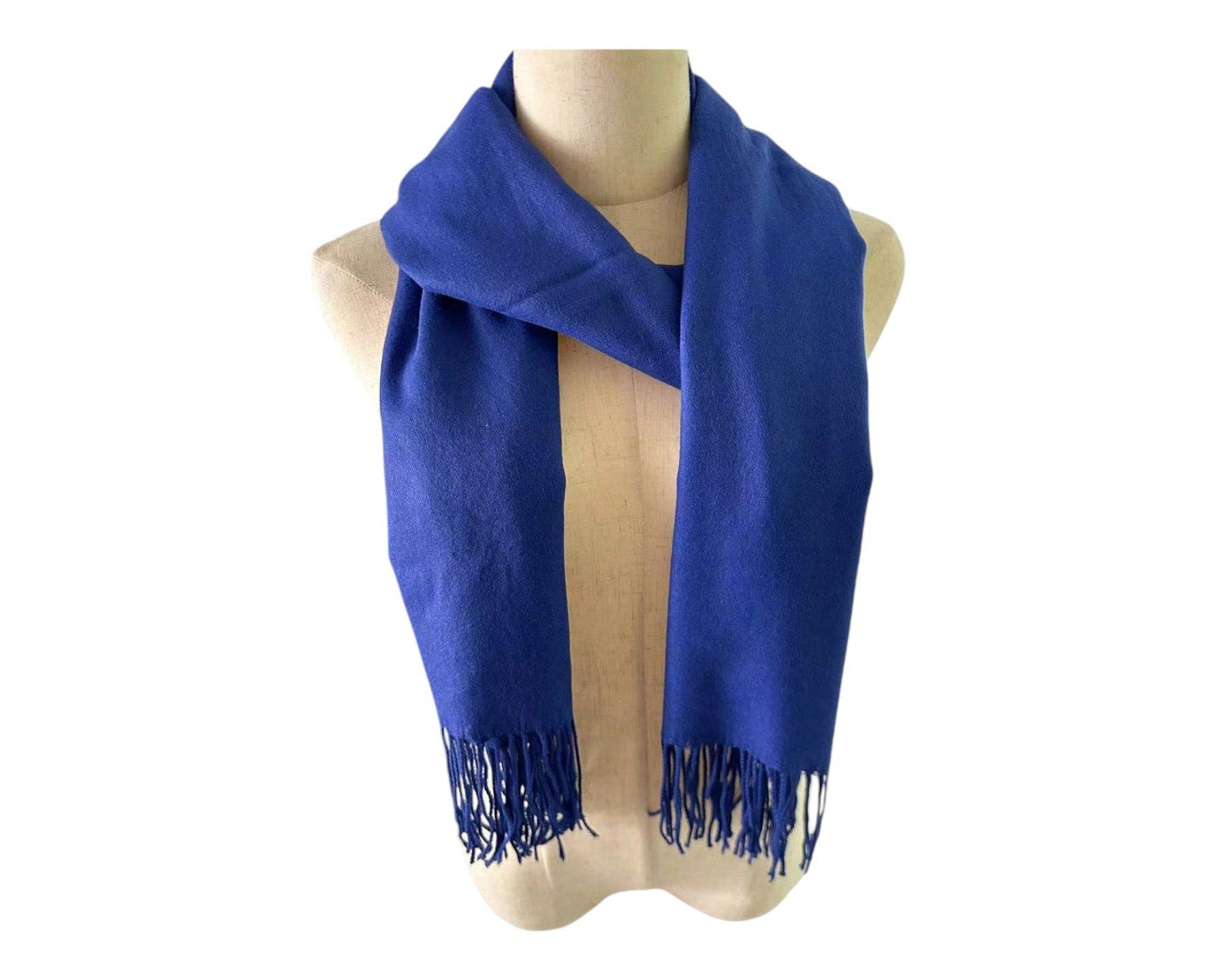 TAPA fashion – wholesale Scarf – Women's – Cashmere Feel Plain Scarves SCF4670 (12PC)14