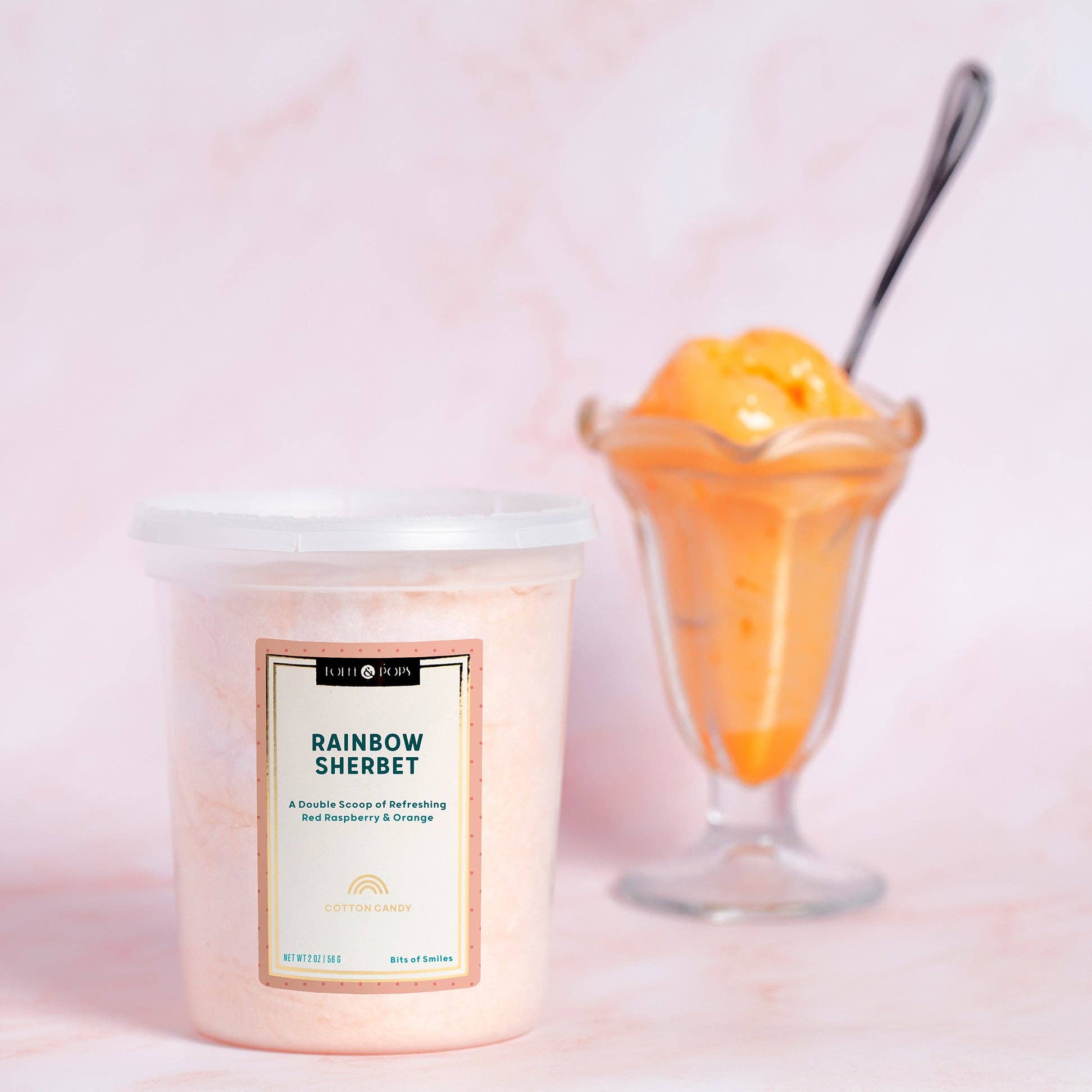 Lolli and Pops - Wholesale Cotton Candy - Rainbow Sherbet Cotton Candy1