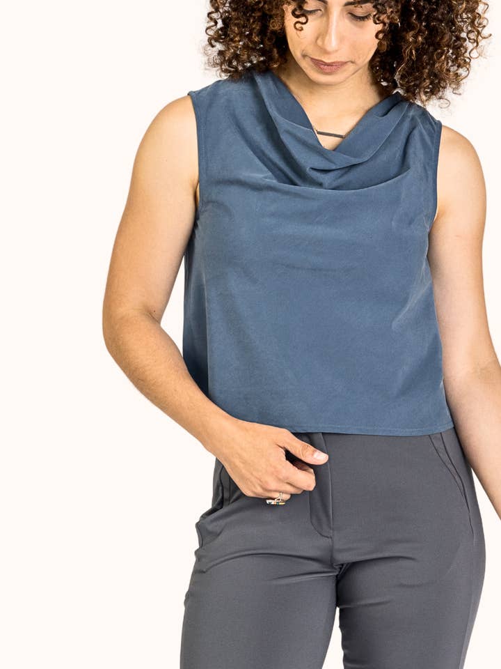 JADE ASYMMETRISK KAPPE for engroshandel hos SISU-the brand