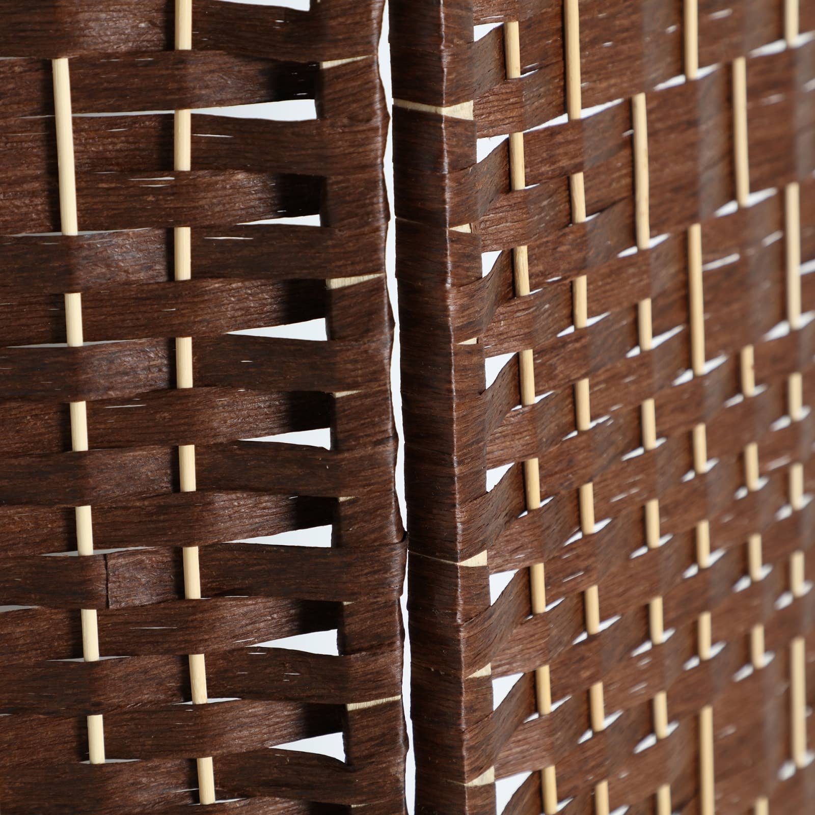 B&B – Engroshandel Bordpynt – Rumdeler i kurveflet, brun, 100 x 2 x 180 cm1