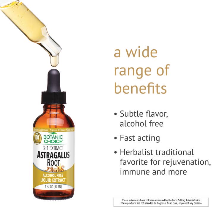 Botanic Choice - Wholesale Essential Oil - Botanic Choice Astragalus Alcohol Free Liquid Extract - 1 oz