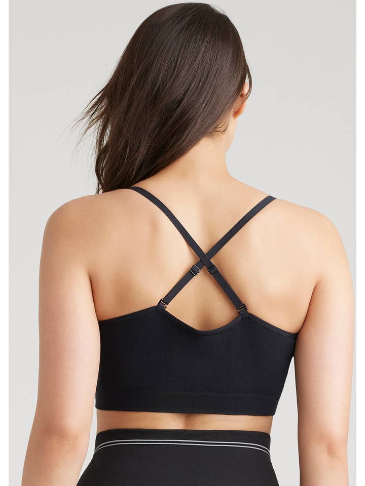Yummie - Wholesale Bralette - Women's - Convertible Scoop Neck Unlined Bralette - Yummie SoftServeâ„¢