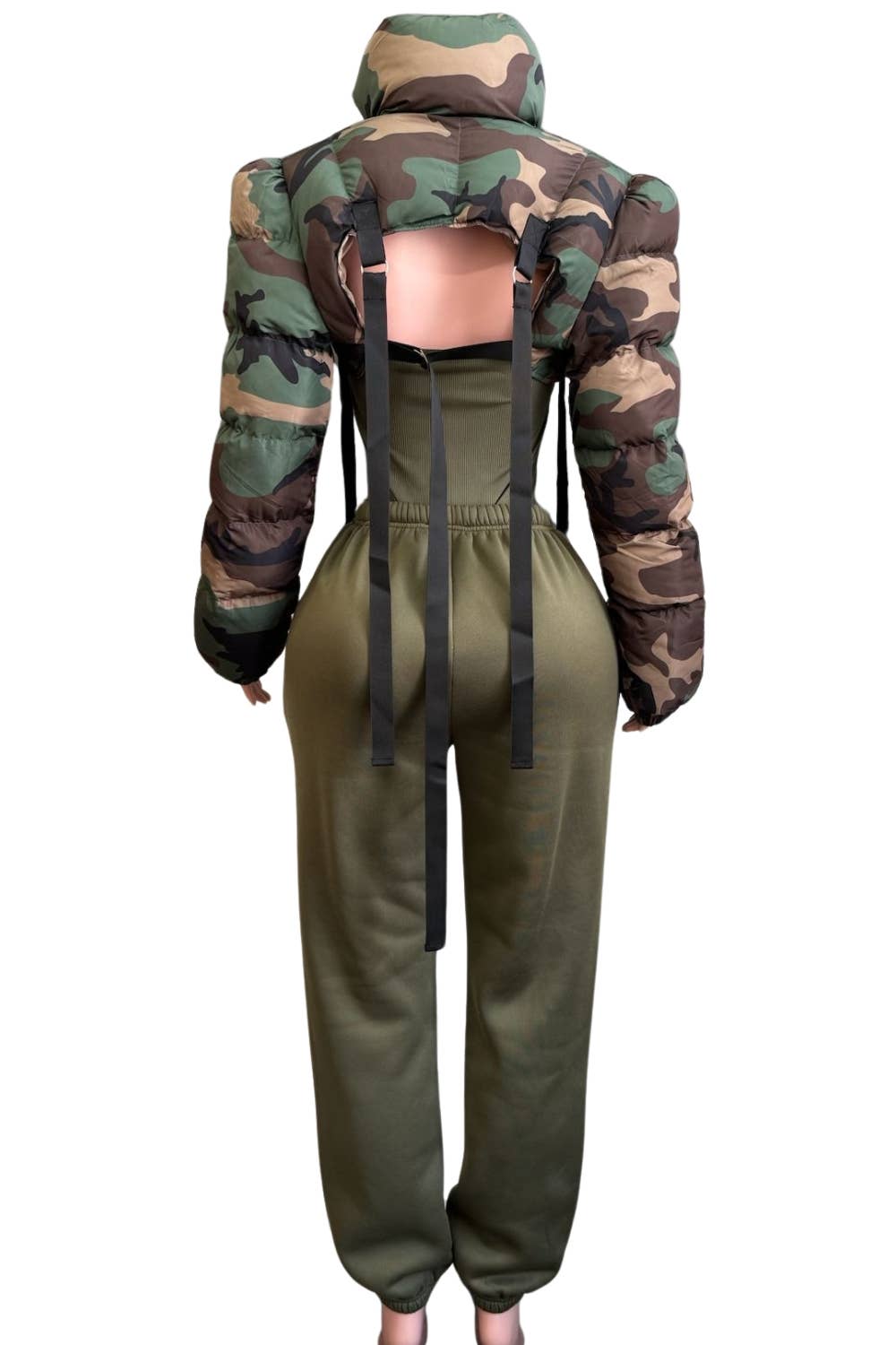 MIMETICA Giacca Corta Imbottita Camo NT1045B in vendita all'ingrosso su Faire3