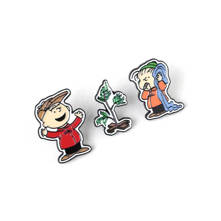 Christmas Special Charlie & Linus Pin Set for wholesale by PINTRILL