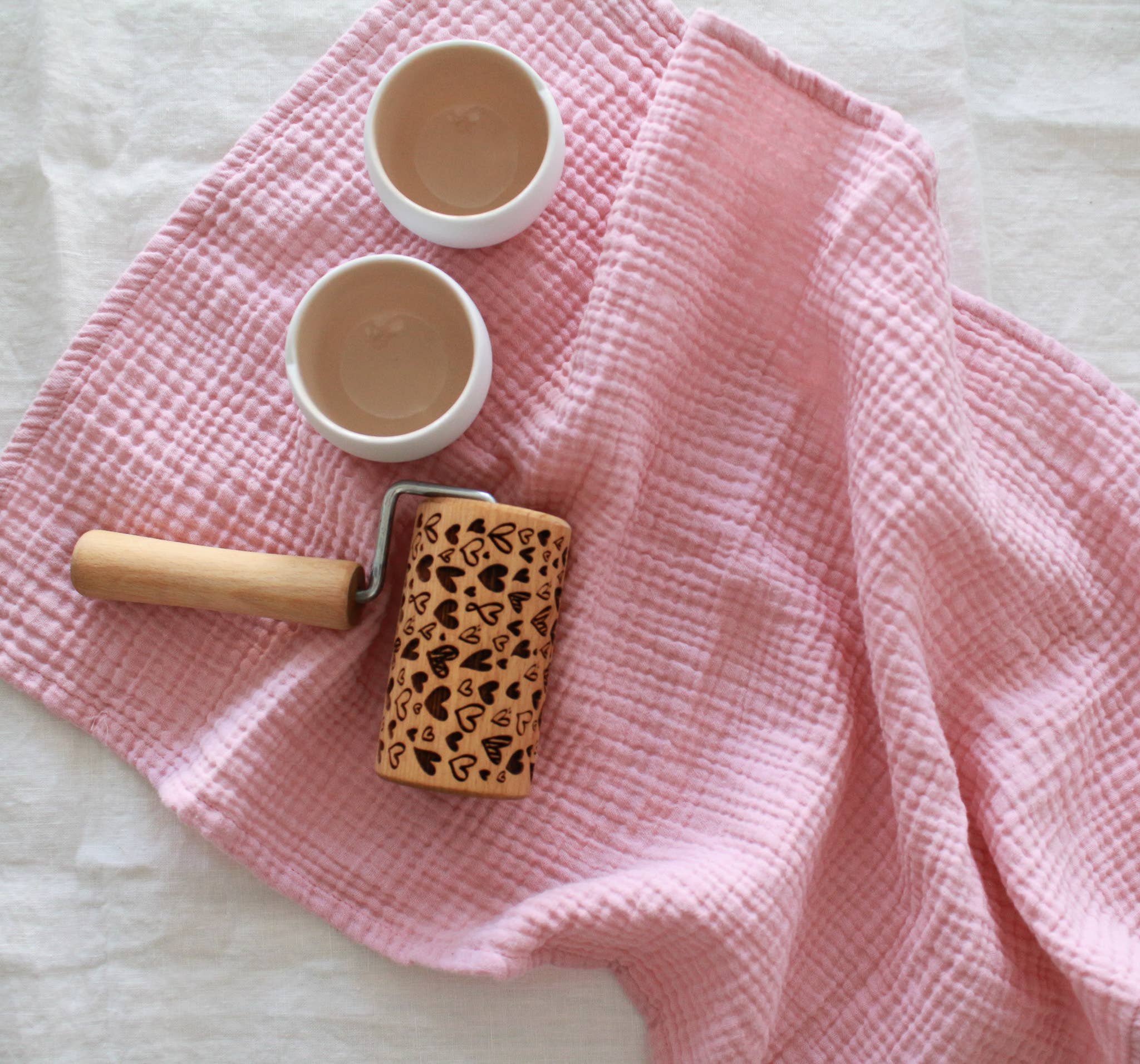 My Kitchen Linens – wholesale Tea towel – Set of 2 Kitchen Towels / Lightweight 2 Layer Muslin3