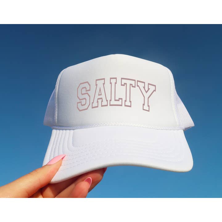 Salty Trendy Trucker Hat | Trucker Hats | Summer | Salty for wholesale by Gia Gifts Boutique