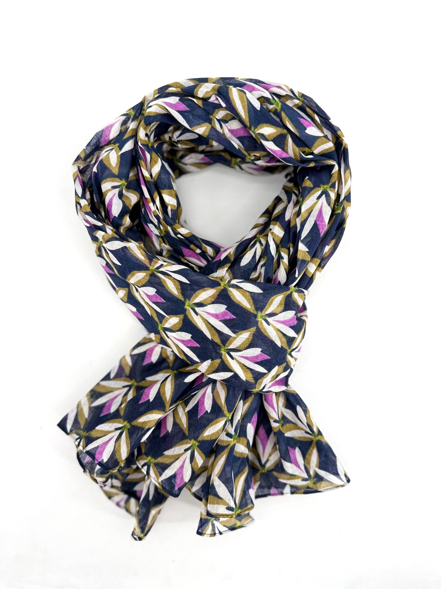 Maison Unik Accessoires - Wholesale Scarf - Women's - Women's cotton scarf 100% natural cotton - Women - trendy2