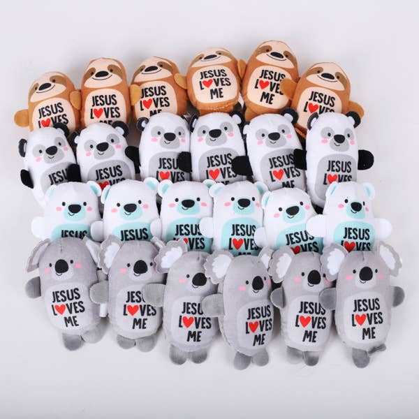 Swanson Christian Products - Vente Peluche – enfant et bébé - Peluches Jésus m'aime 24 unités3