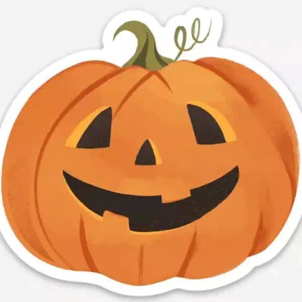 Pumpkin Sticker – Nicolle Lalonde for wholesale by Trevell