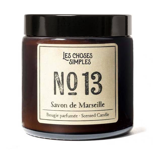 Small Scented Soy-Wax Candle -Nr13 (Savon de Marseille) for wholesale by Les Choses Simples