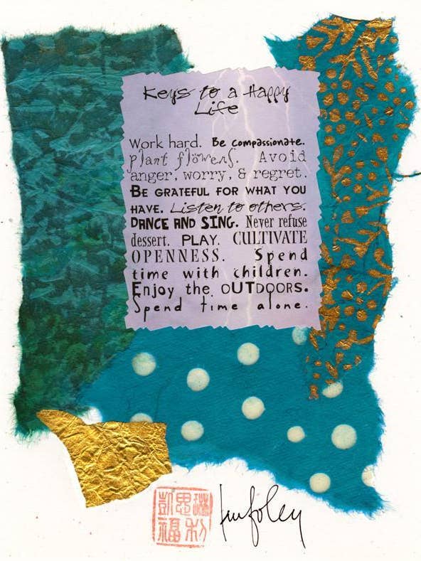 Keys To Life (originele muurkunst) voor wholesale door Ampersand Cards