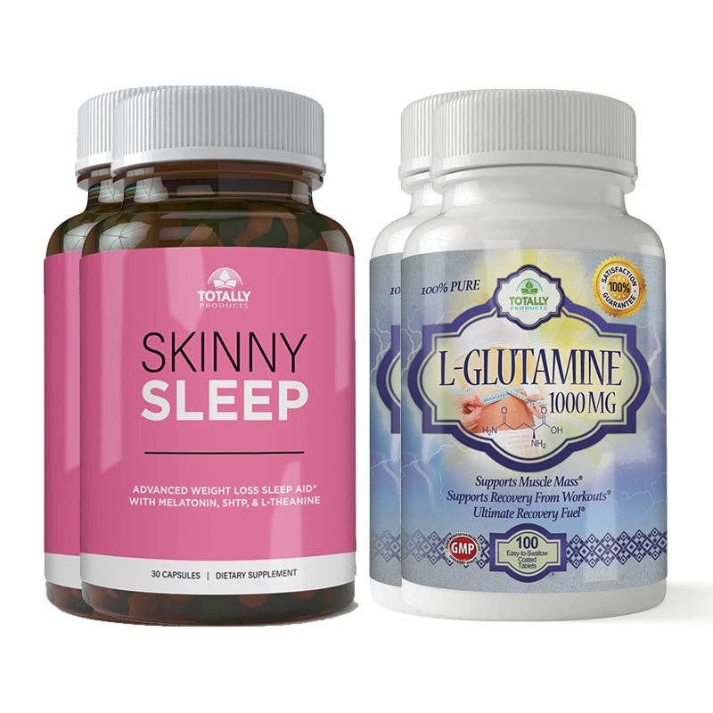 Totally Products – wholesale Oral supplement/vitamin – Skinny Sleep and L-Glutamine Combo Pack1