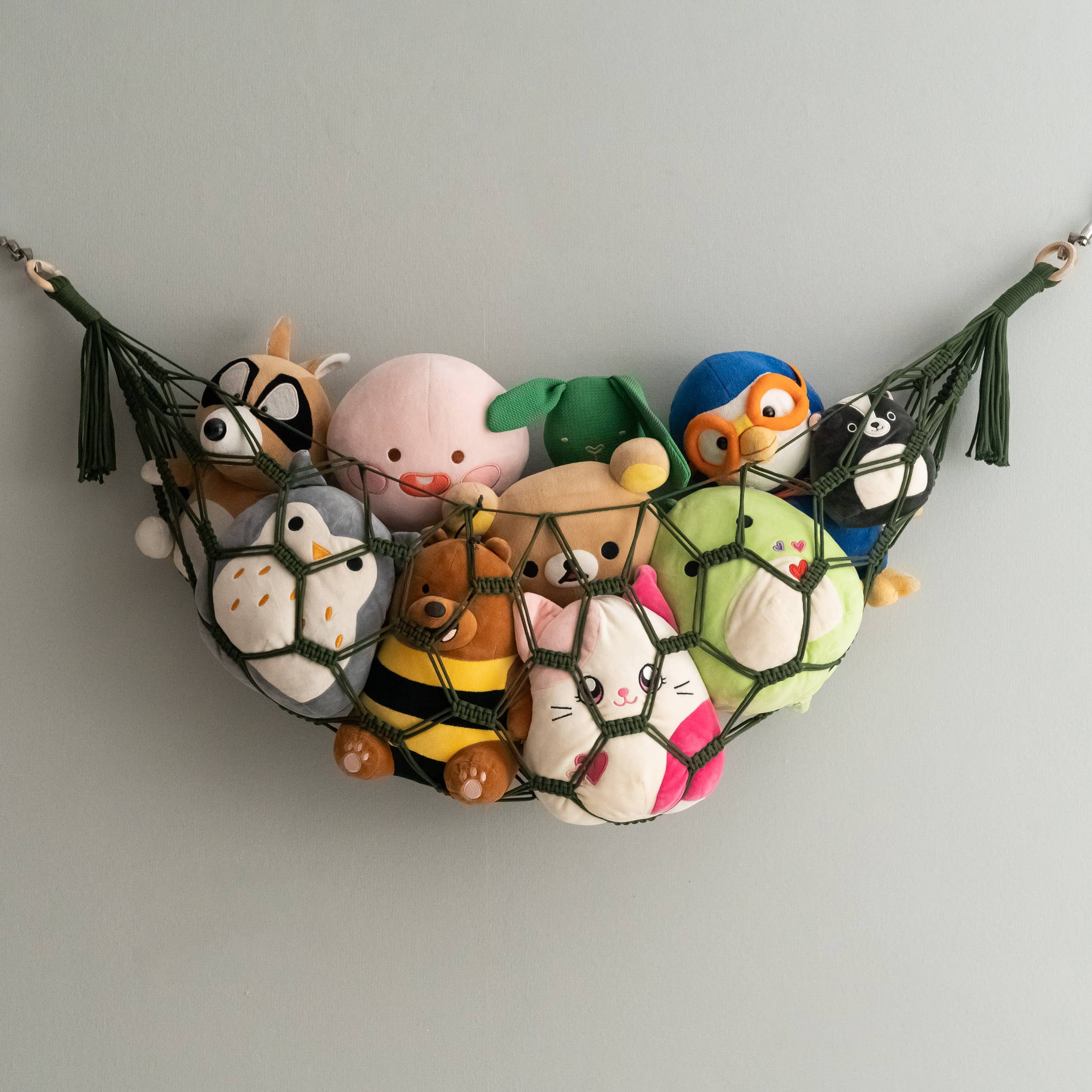 BeanDaikon – wholesale Toy storage box – Kids & baby – Boho Macrame Toy Storage Hammock I255