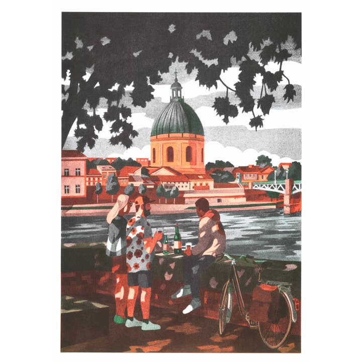 KIBLIND Atelier - Wholesale Poster - A3 poster - Antoine Maillard - Toulouse1