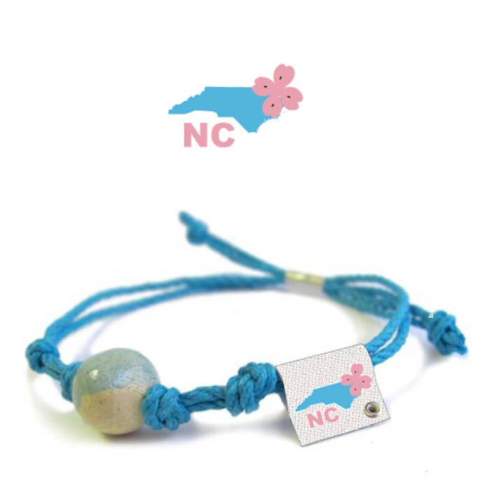 North Carolina Bracelet | Anklet for wholesale by Earth Bands