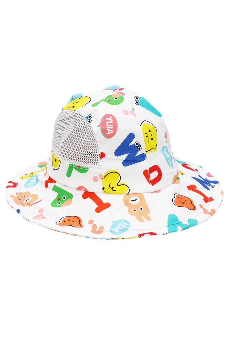 Assorted Kids Animal Pals Wired Dome Brim Bucket Hat for wholesale on Faire10