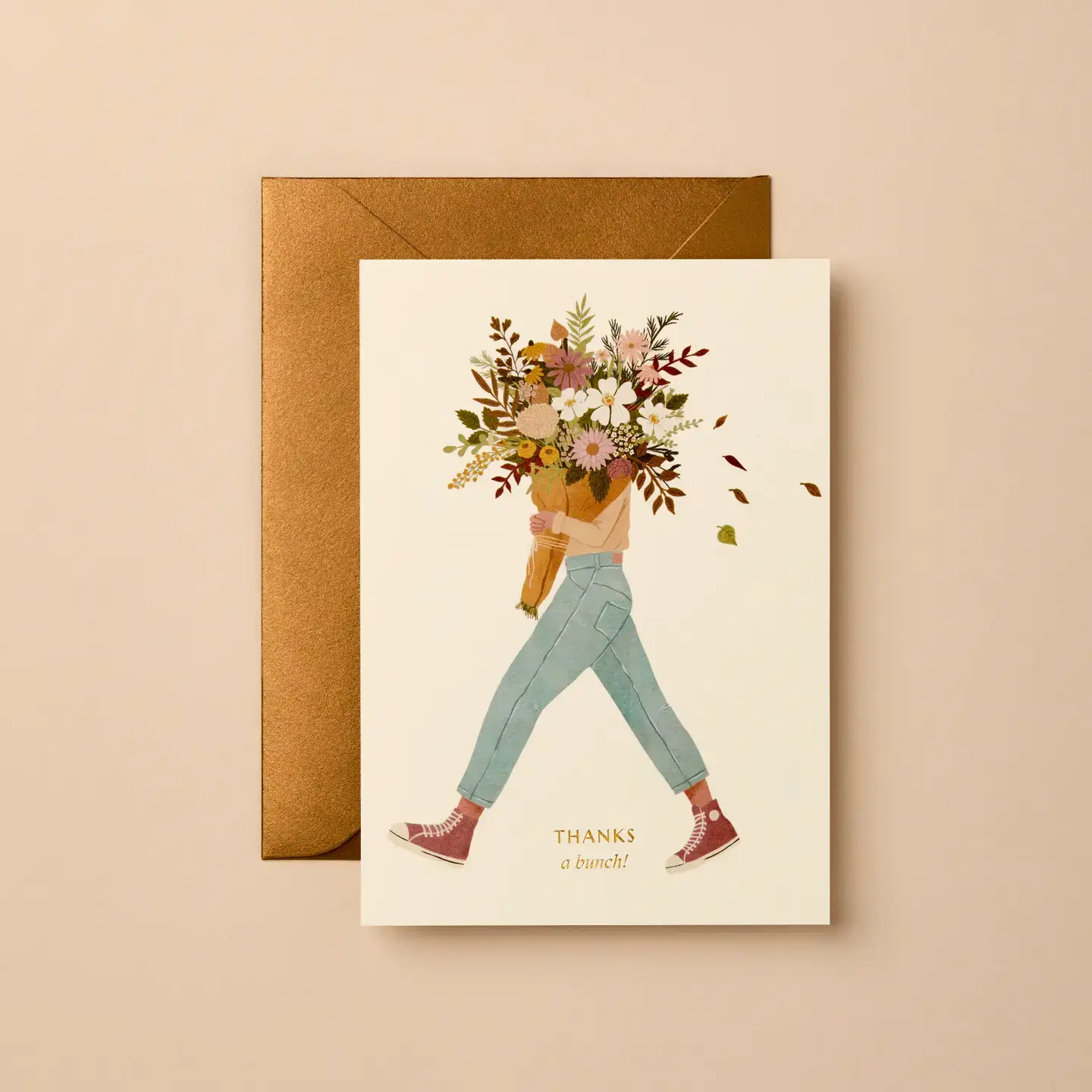 Gabrielle & Celine Greeting Cards Australia - Wholesale Thank you card - Thank You Card | Sustainable Foil Greeting Card4