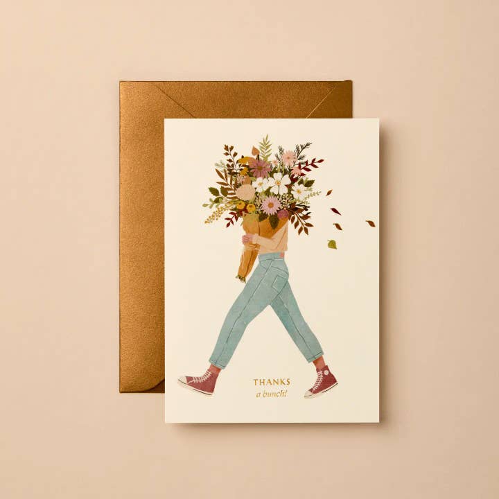 Gabrielle & Celine Greeting Cards Australia - Wholesale Thank you card - Thank You Card | Sustainable Foil Greeting Card4