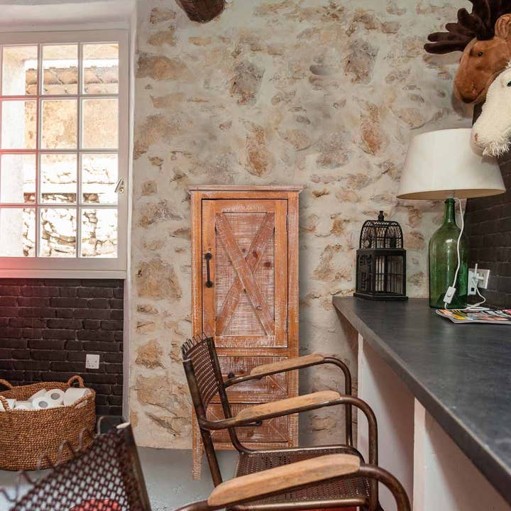 Creaciones Meng – wholesale Cabinet – Wooden cabinet 2 drawers 1 door1