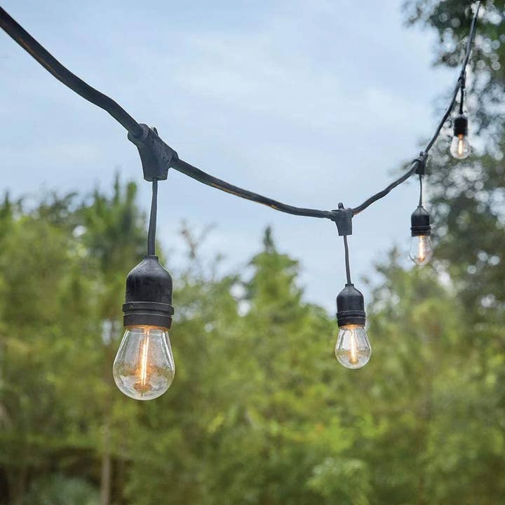 YI LIGHTING LLC - Wholesale String Lights - 48FT 24-Bulb Outdoor Standard LED String Light Shatterproof3