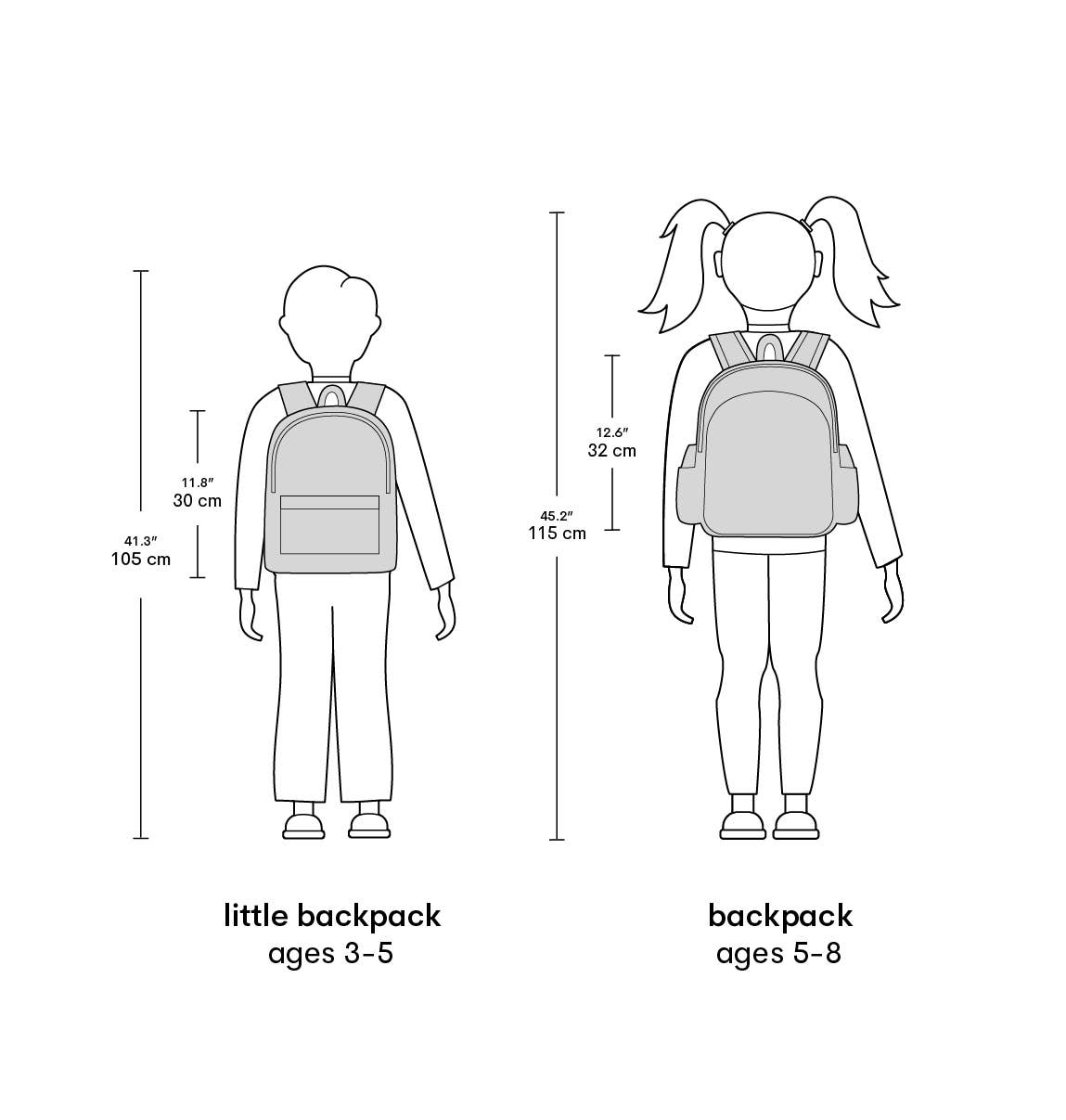 A Little Lovely Company - Wholesale Backpack - Kids - Kids backpack insulated front compartment: Blossoms-pink6