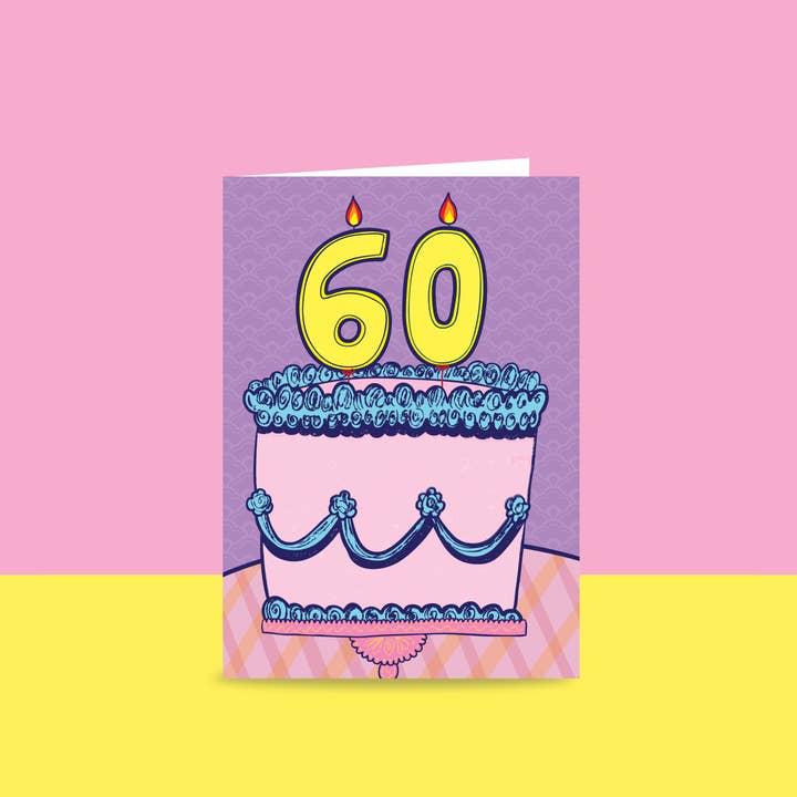 Able And Game - Wholesale Birthday card - Cake Number Birthday - Milestone Birthday Card6