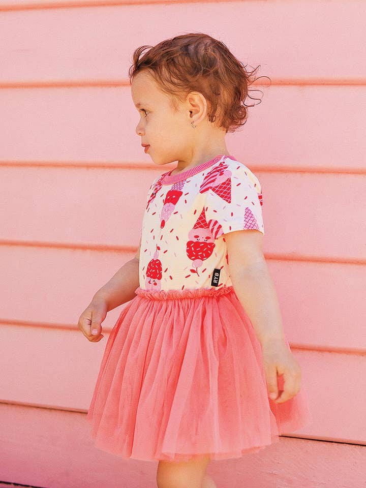 KIRSCH-EISCREME-TANZ-BODYSUIT-KLEID für den Großhandel von Rock Your Baby