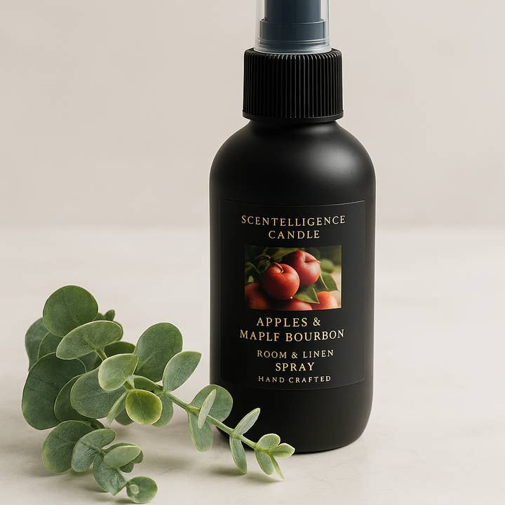 Apples and Maple Bourbon-Luxury Room Spray for wholesale by Scentelligence Candle