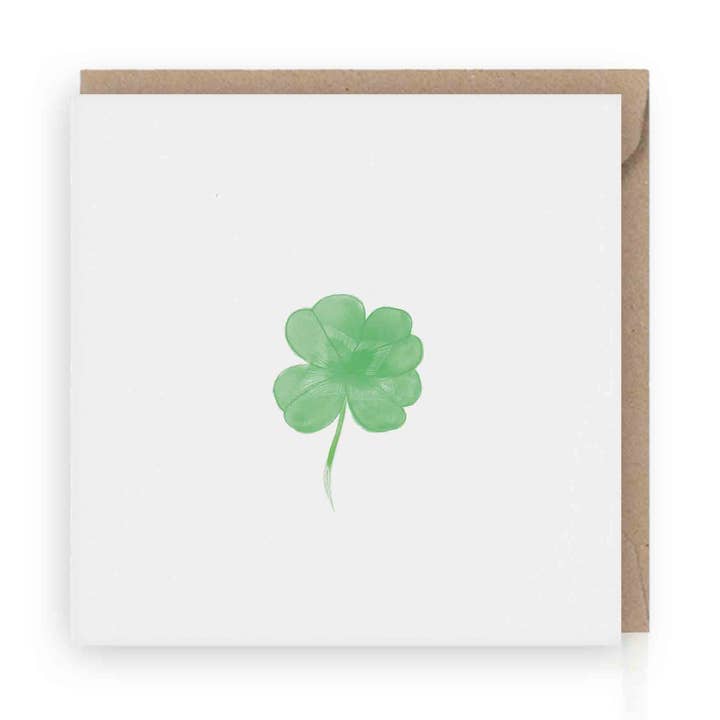 Klöver 4 gratulationskort | miljövänlig | examen för wholesale av Grafiquelien