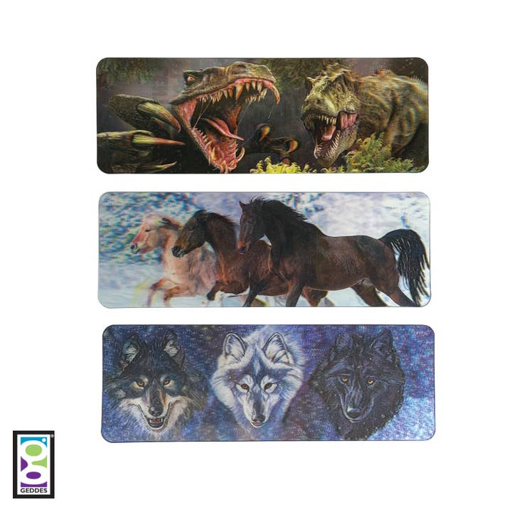 Geddes - Wholesale Bookmark - 3D LENTICULAR BOOKMARK 50/BG4
