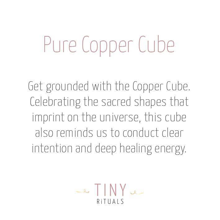 Tiny Rituals - Wholesale Spiritual Stone/Crystal - Pure Copper Cube