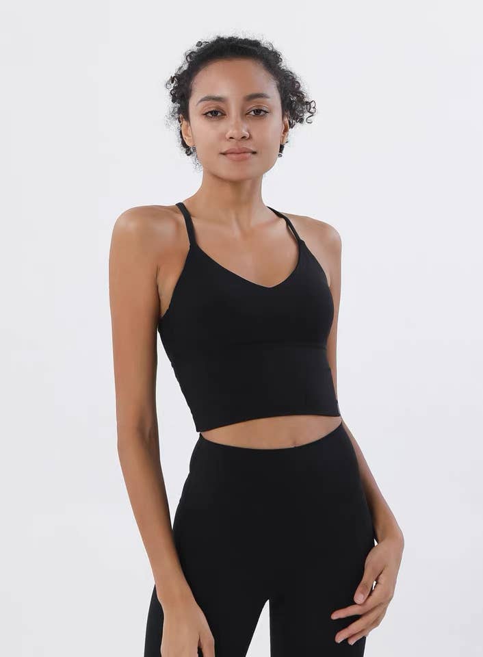 Belsize Activewear – wholesale Activewear set – Women′s – Sports Bra and Leggings Two Piece Sets pilates outfits4