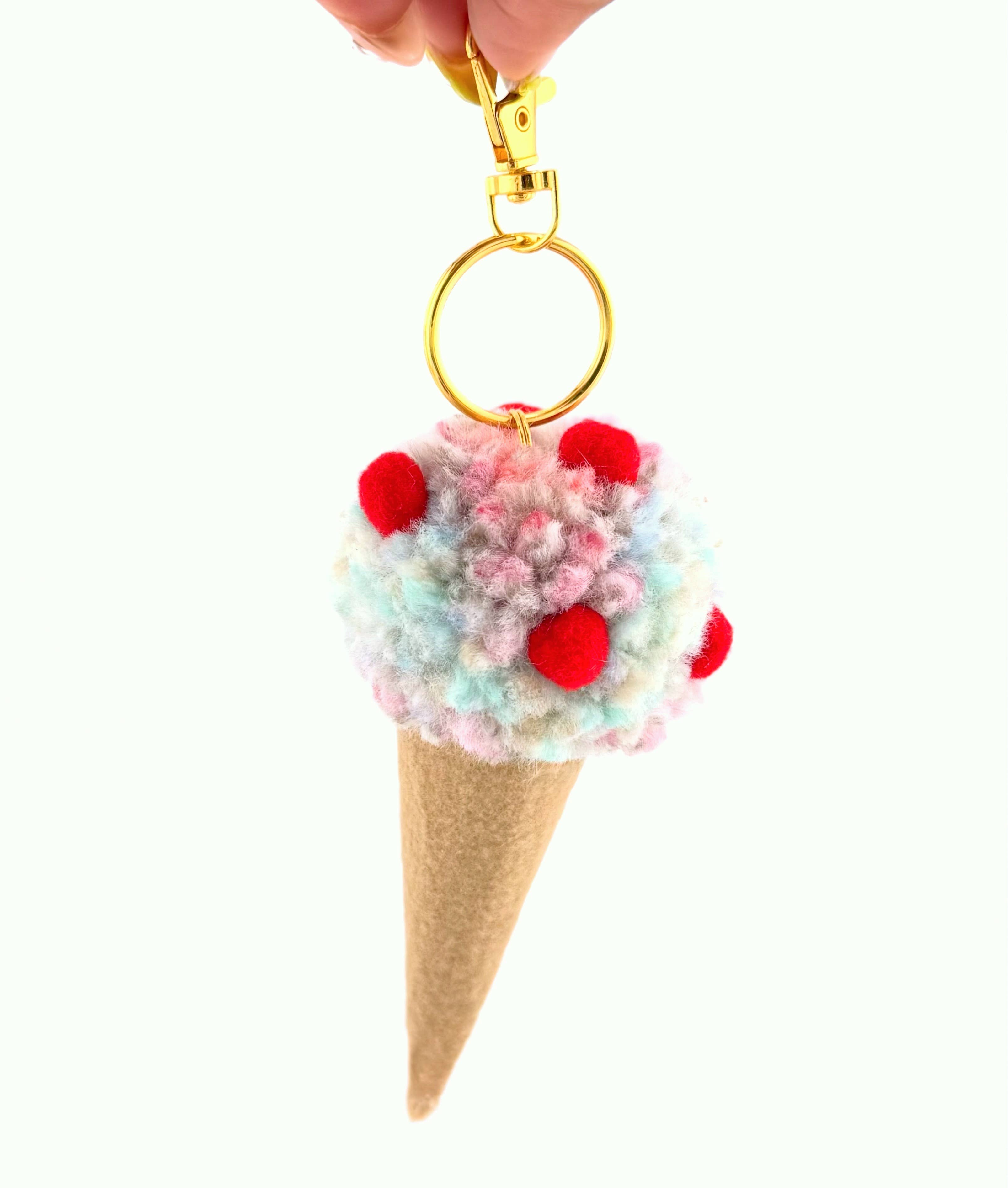 Stitchy Loop - Wholesale Keychain - Women's - Ice Cream Keychain2