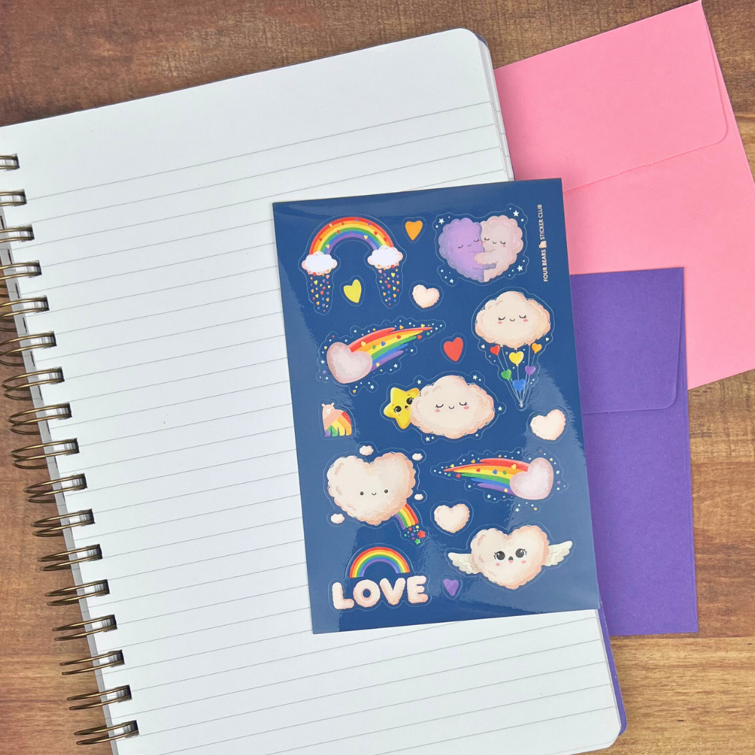 Four Bears Sticker Club - Wholesale Sticker - Love In The Air2