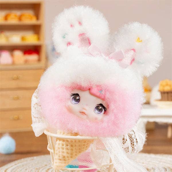 Showcase - Wholesale Keychain - Women's - Nommi 100% Sweetness Series Kawaii Plush Doll Keychain Blind Box (1pc)5