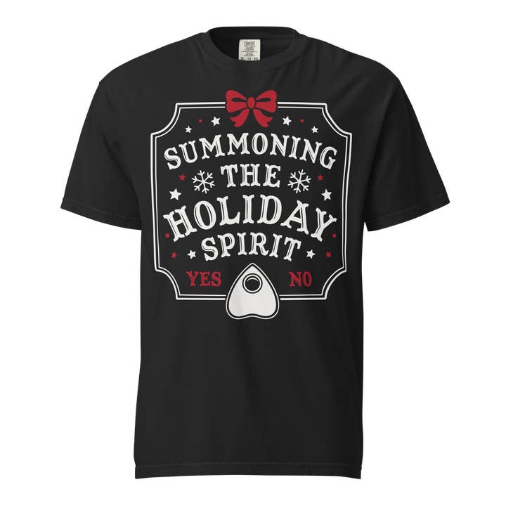 Summoning the Holiday Spirit Comfy Tee and other Purchase Wholesale take a bow. Free Returns & Net 60 Terms on Faire trending on Faire.